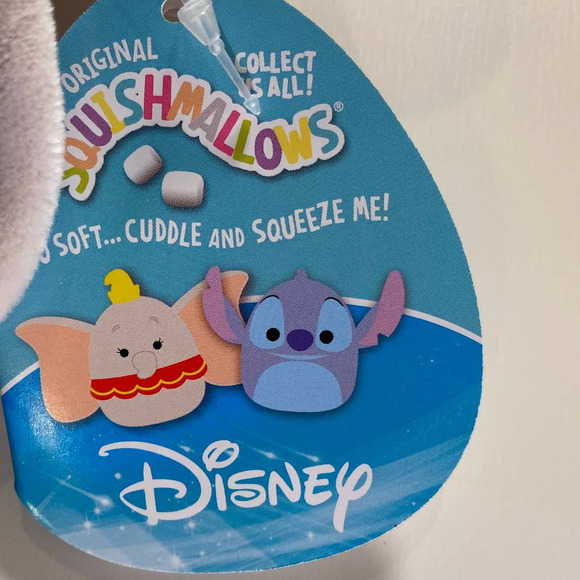 Squishmallows Dumbo Elephant 5" Disney Plush Stuffed Animal Mini Squishmallow - Picture 5 of 10